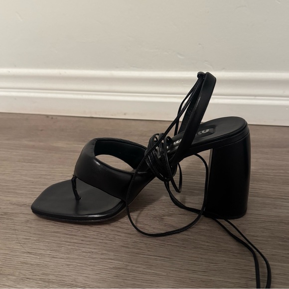 Miu Miu Shoes - Miu Miu Leather Sandals in size 7
